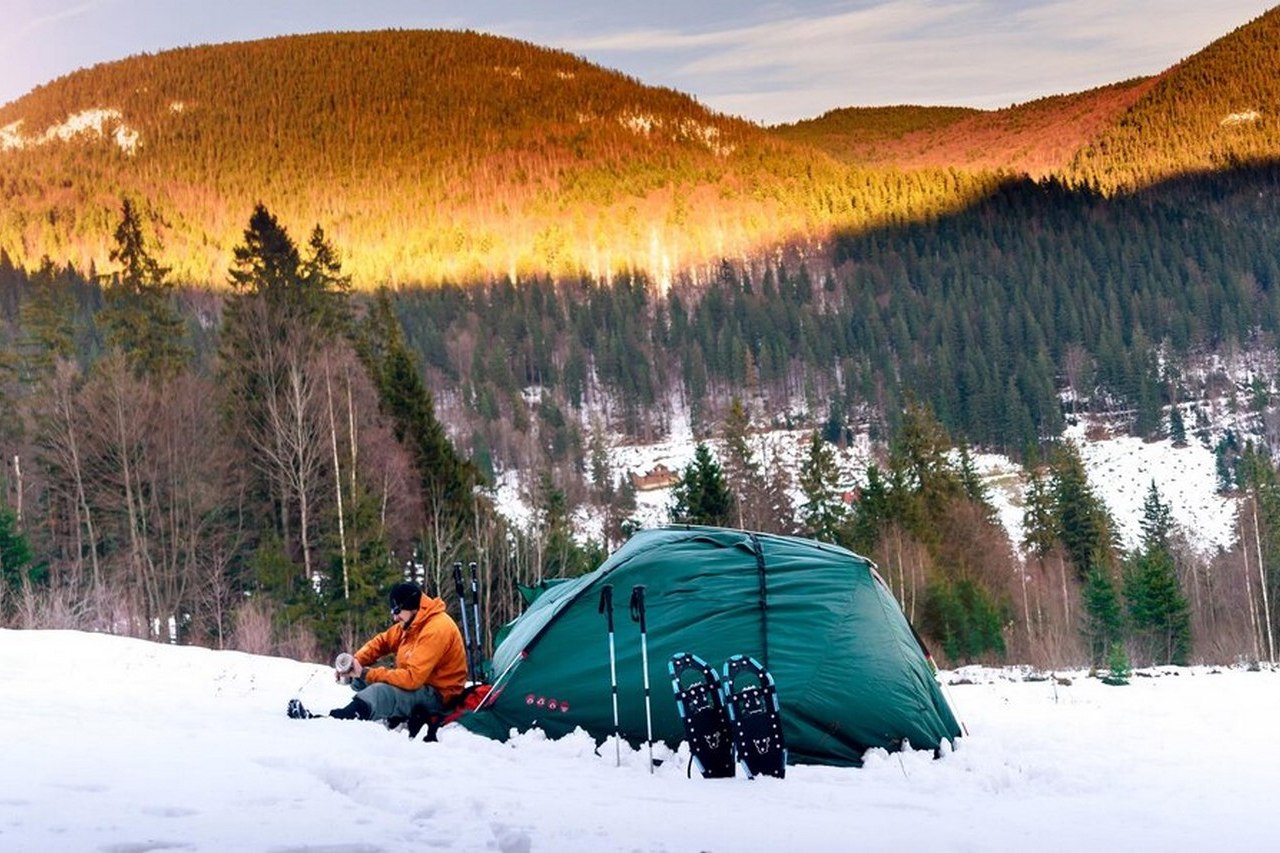 zimowe biwakowanie